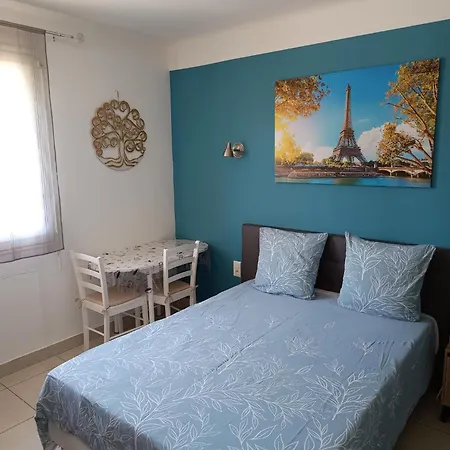 Studio Meuble Cosy Proche Clinique St Pierre, Wifi, A 10 Minutes De La Plage, * Περπινιάν